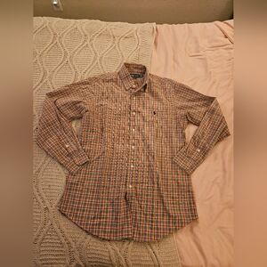 Ralph Lauren Red and Blue Plaid Shirt